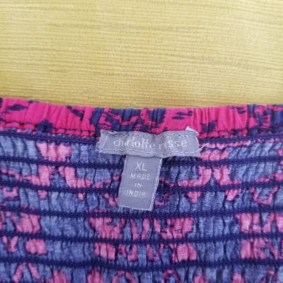 Charlotte Russe | Abstract Crop Top - Picture 3 of 3